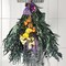 125 PCS Dried Eucalyptus Stems with Lavender Flowers Bundle for Shower,Natural Preserved Eucalyptus Leaves with Chrysanthemum flower Sachet Bundles for Home Wedding Fragrance Bathroom Table Vase Decor
